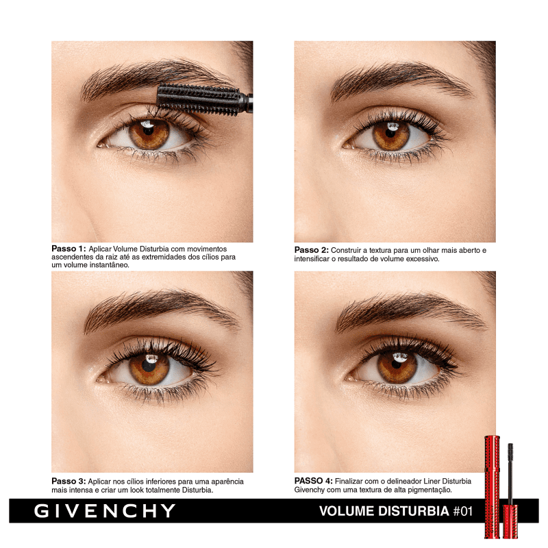 Givenchy Volume Disturbia N°1 Noir - Máscara para Cílios 8g