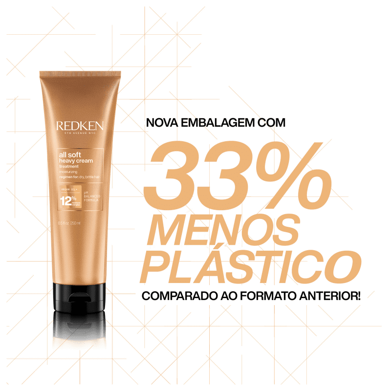 Redken All Soft Heavy Cream - Máscara Capilar 250ml