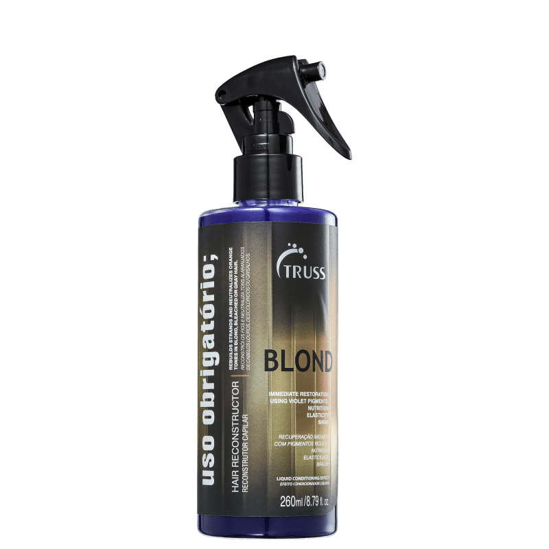 Truss Uso Obrigatório Blond - Tratamento Reconstrutor 260ml