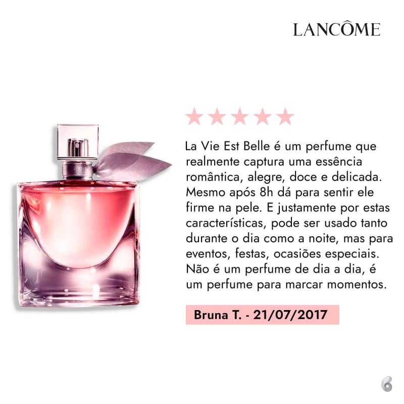 La Vie Est Belle Lancôme Eau de Parfum - Perfume Feminino 75ml