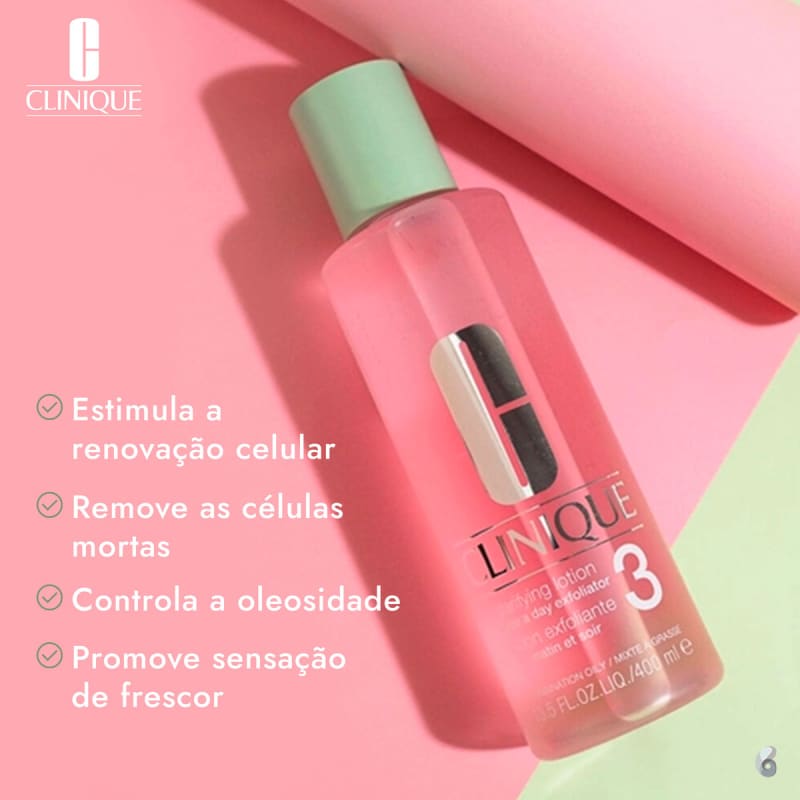 Clinique Clarifying 3 - Loção Clareadora Esfoliante 200ml