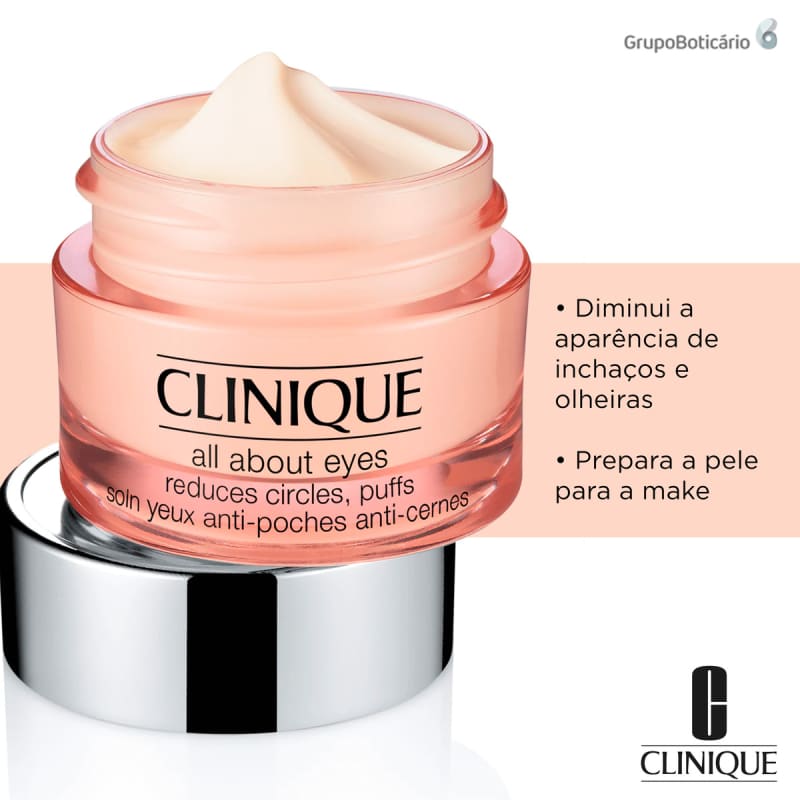 Clinique All About Eyes - Hidratante para Área dos Olhos 15ml