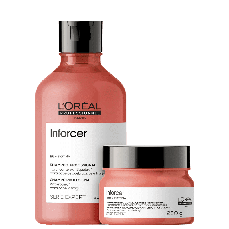 Kit L’Oréal Professionnel Inforcer Serie Expert Treat (2 Produtos)