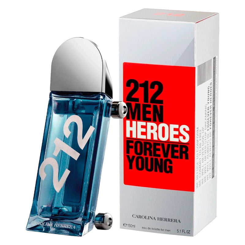 212 Heroes Carolina Herrera Eau de Toilette - Perfume Masculino 150ml