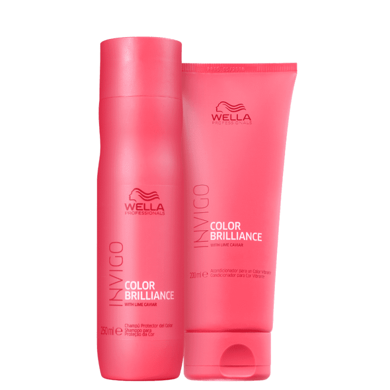 WELLA - KIT SHAMPOO 250 ML + CONDICIONADOR 200 ML - COLOR BRILLIANCE