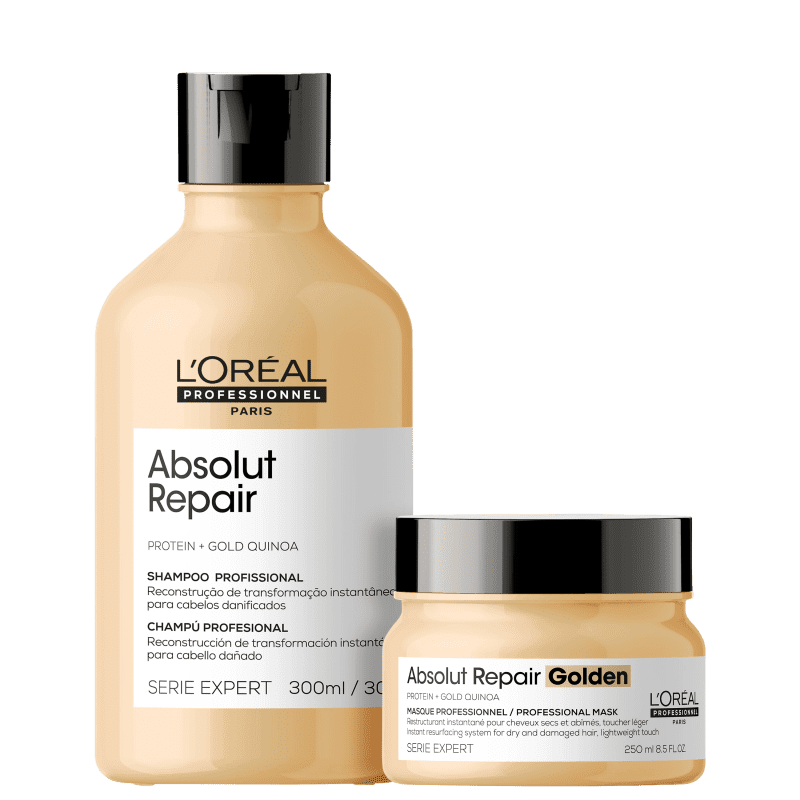 Kit L'Oréal Professionnel Serie Expert Absolut Repair Gold Quinoa + Protein Golden Lightweight (2 produtos)