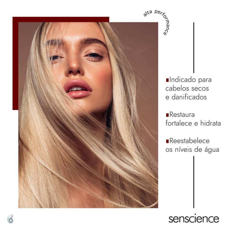 Senscience Inner Restore Deep Moisturizing - Máscara de Hidratação 200ml