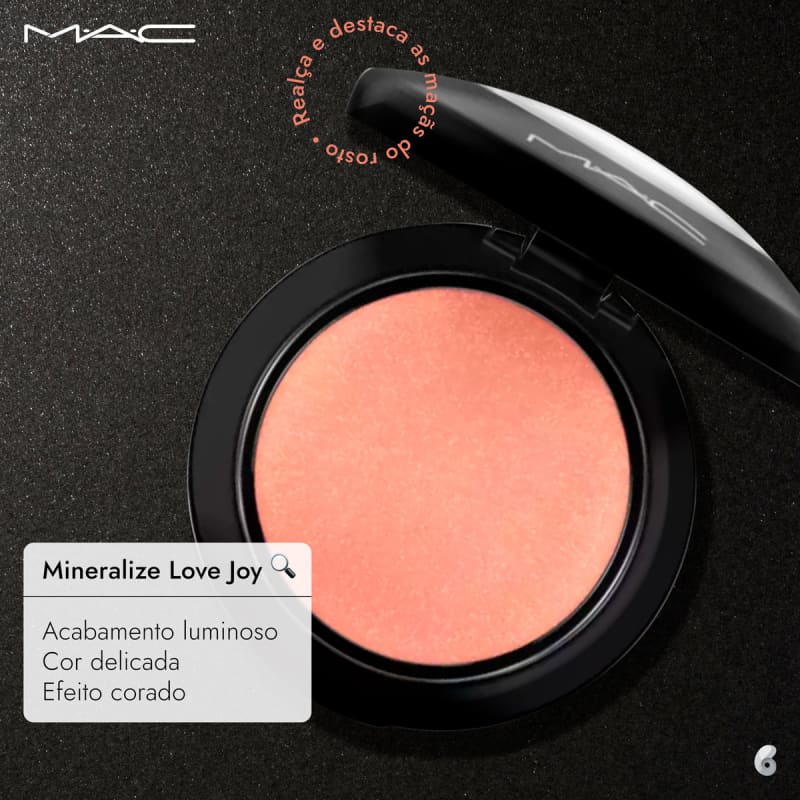 M·A·C Mineralize Love Joy - Blush Luminoso 3,5g