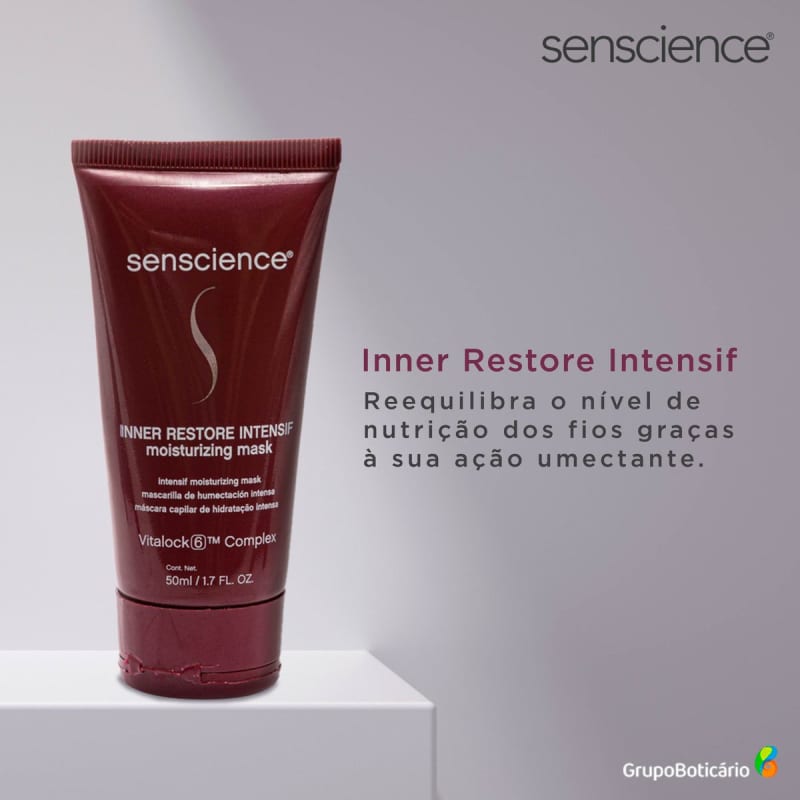 Senscience Inner Restore Intensif Moisturizing - Máscara Capilar 150ml