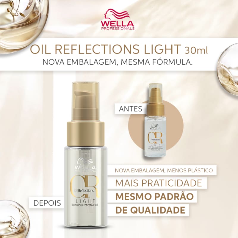 Wella Professionals Oil Reflections Light - Óleo Capilar 30ml