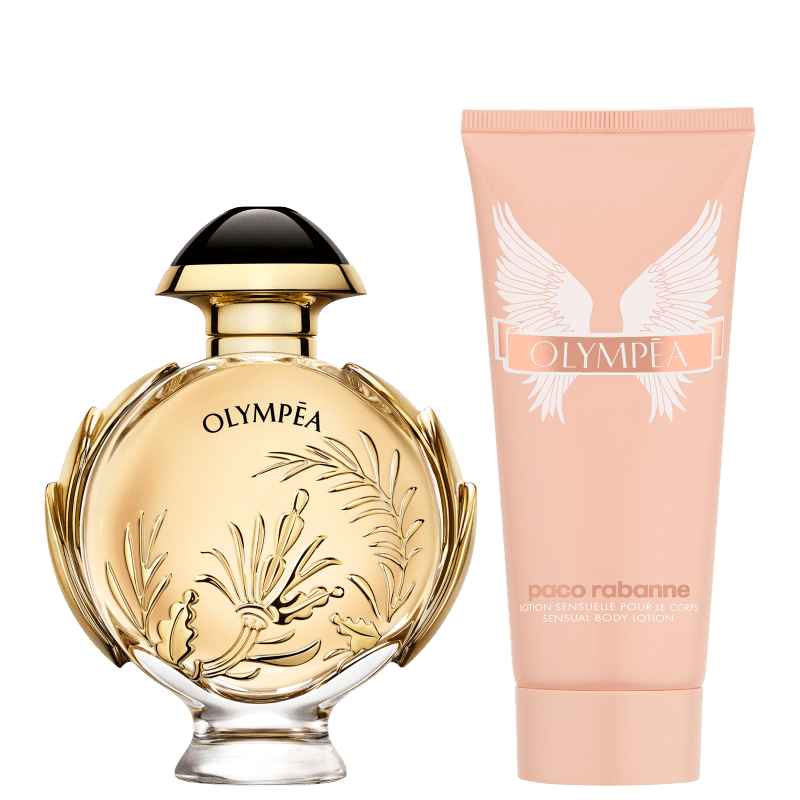 Conjunto Olympéa Solar Paco Rabanne Feminino (Eau de Parfum 80ml + Loção Corporal 100ml)