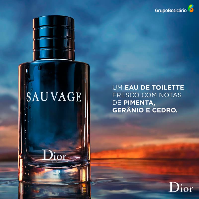 Sauvage Dior Eau de Toilette - Perfume Masculino 60ml