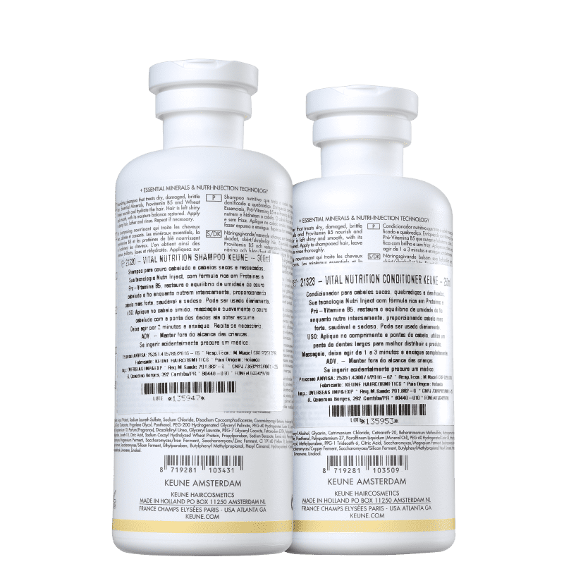 Kit Keune Care Vital Nutrition Duo (2 Produtos)