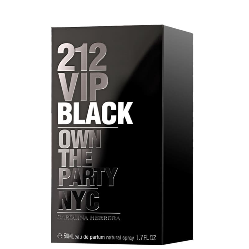 212 VIP Black Carolina Herrera Eau de Parfum - Perfume Masculino 50ml