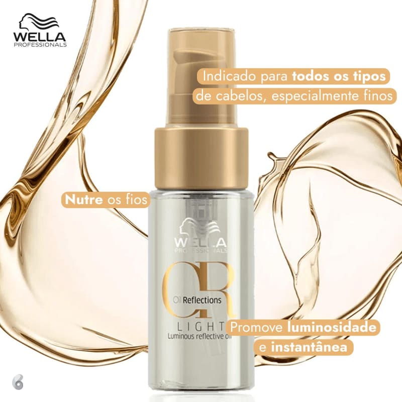 Wella Professionals Oil Reflections Light - Óleo Capilar 30ml