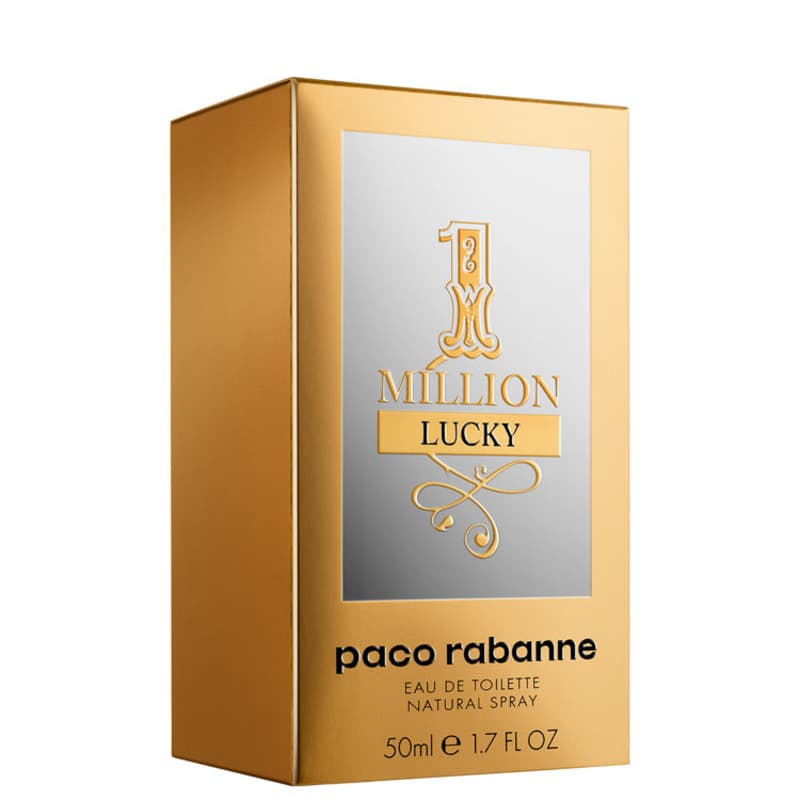 One Million Lucky Paco Rabanne Eau de Toilette - Perfume Masculino 50ml