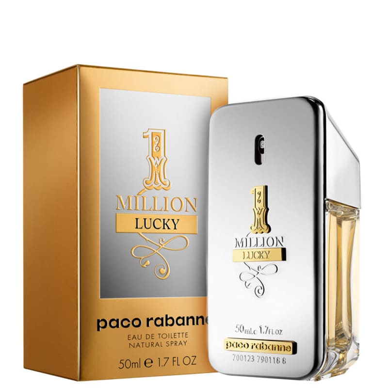 One Million Lucky Paco Rabanne Eau de Toilette - Perfume Masculino 50ml