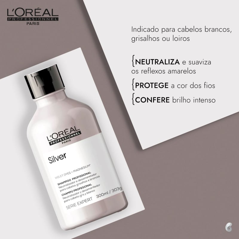 L'Oréal Professionnel Expert Silver - Shampoo 300ml