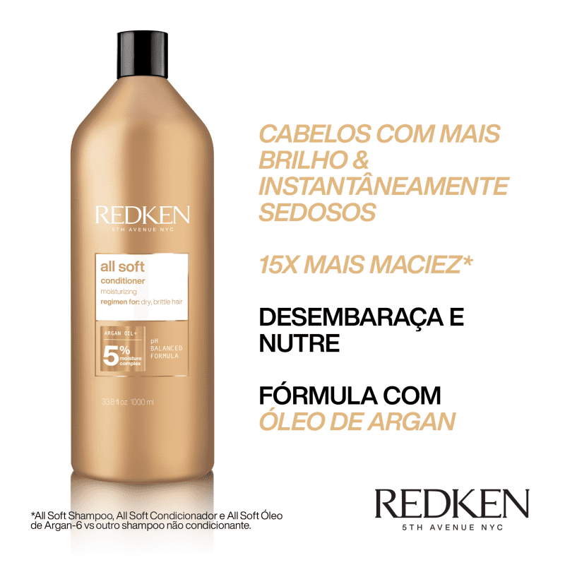 Redken All Soft - Condicionador 1L