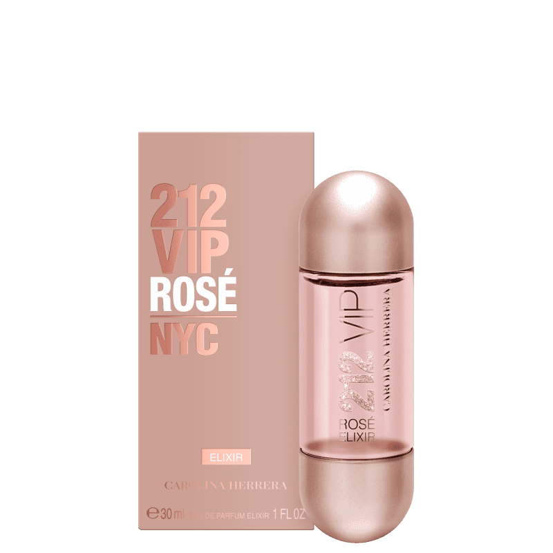 212 VIP Rosé Elixir Carolina Herrera Eau de Parfum - Perfume Feminino 30ml