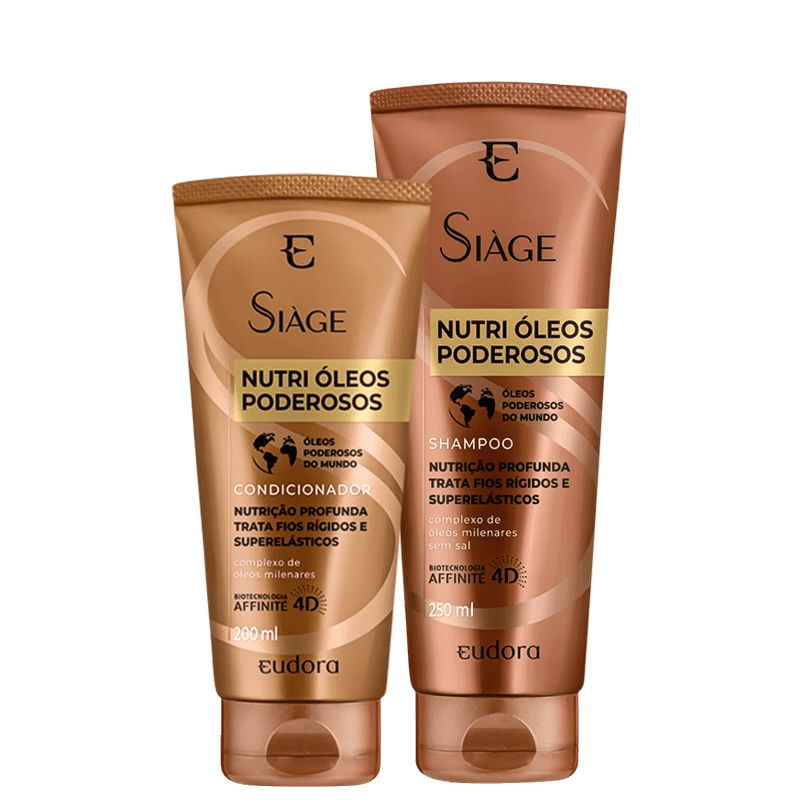 Kit Eudora Siàge Nutri Óleos Poderosos Duo (2 Produtos)