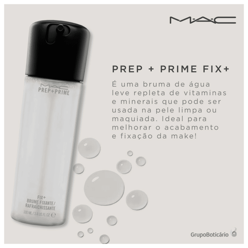 M·A·C Prep + Prime Fix+ Original - Primer e Fixador de Maquiagem 100ml