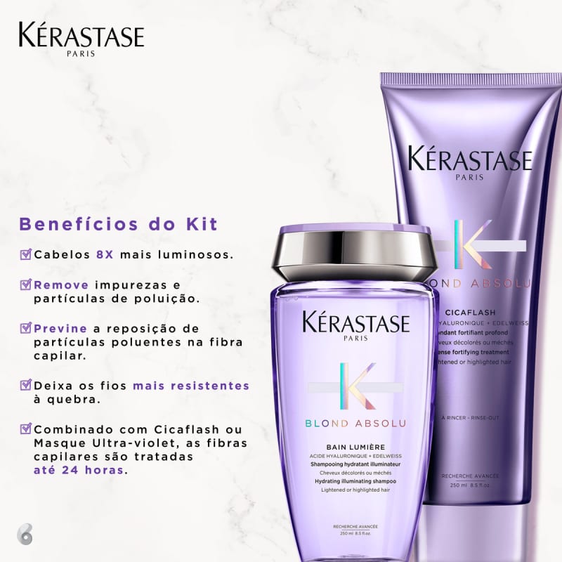 Kit Kérastase Blond Absolu Lumiére Duo (2 Produtos)