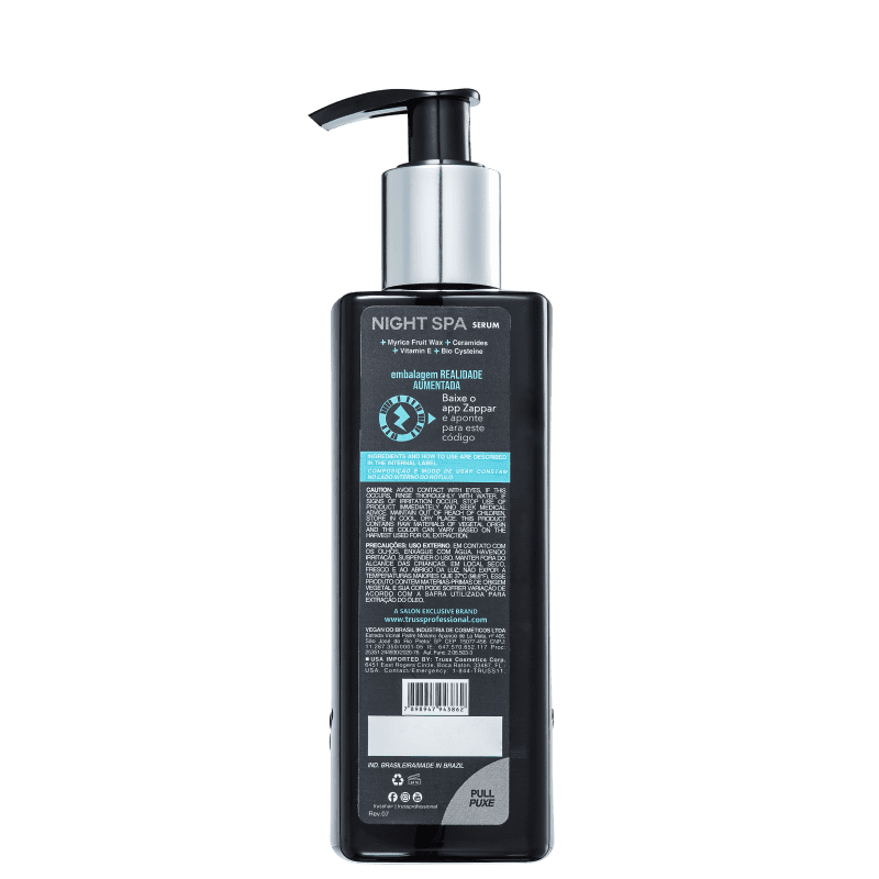 Truss Night Spa - Sérum de Tratamento Noturno 250ml