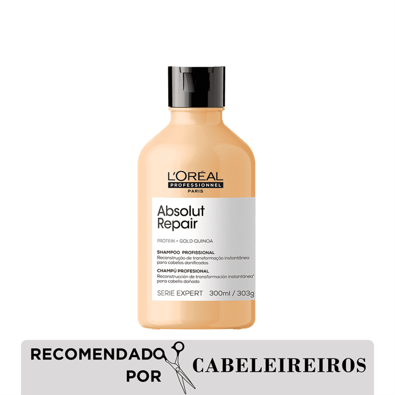 L'Oréal Professionnel Serie Expert Absolut Repair Gold Quinoa + Protein - Shampoo 300ml