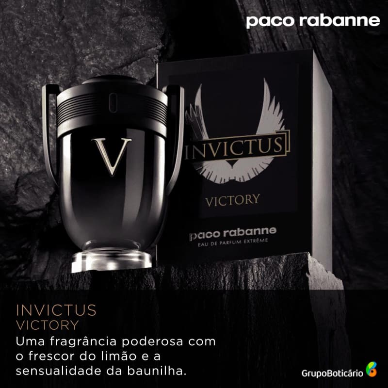 Invictus Victory Paco Rabanne Eau de Parfum - Perfume Masculino 200ml