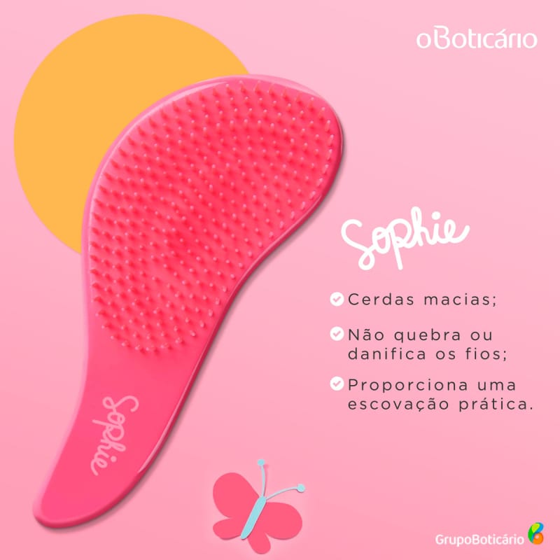 o Boticário Sophie - Escova de Cabelo