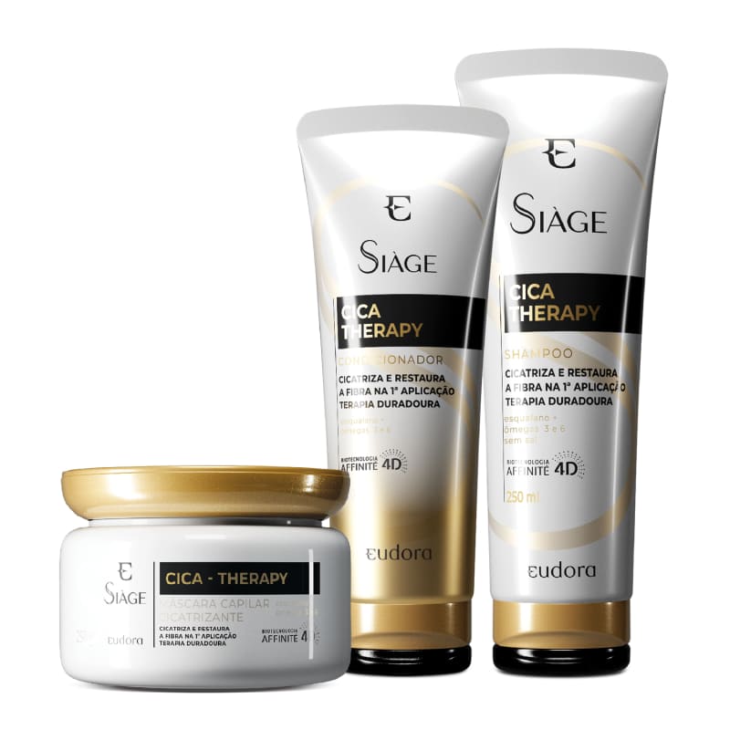 Kit Eudora Siàge Cica Therapy Trio (3 Produtos)