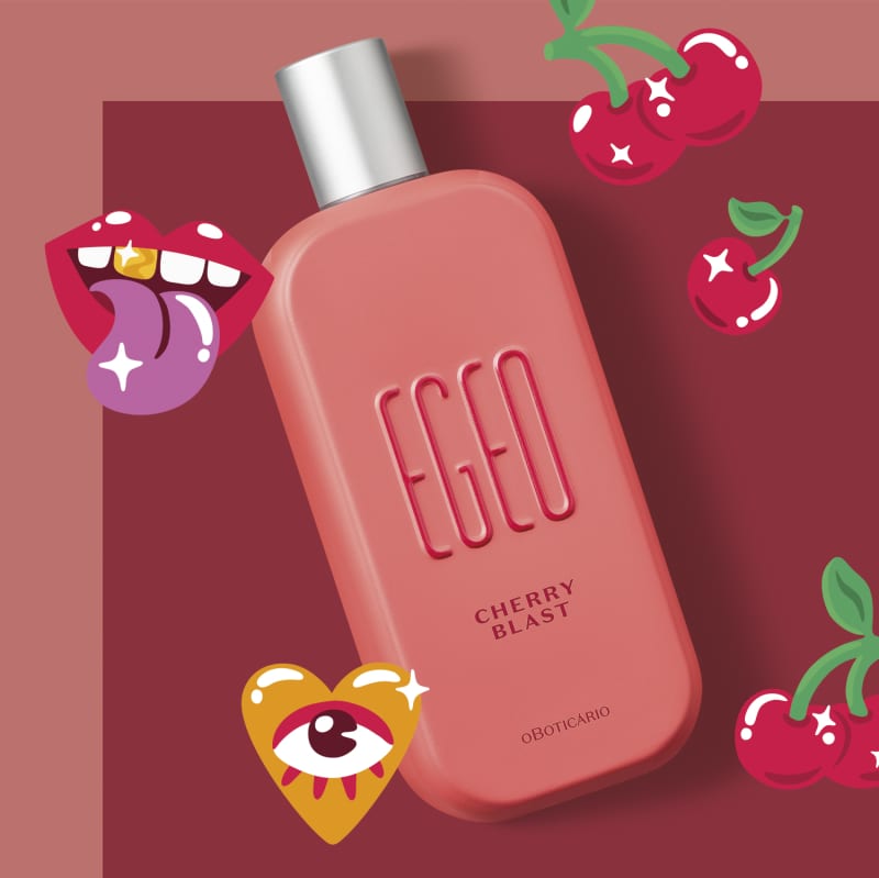 Egeo Cherry Blast o Boticário - Desodorante Colônia Unissex 90ml