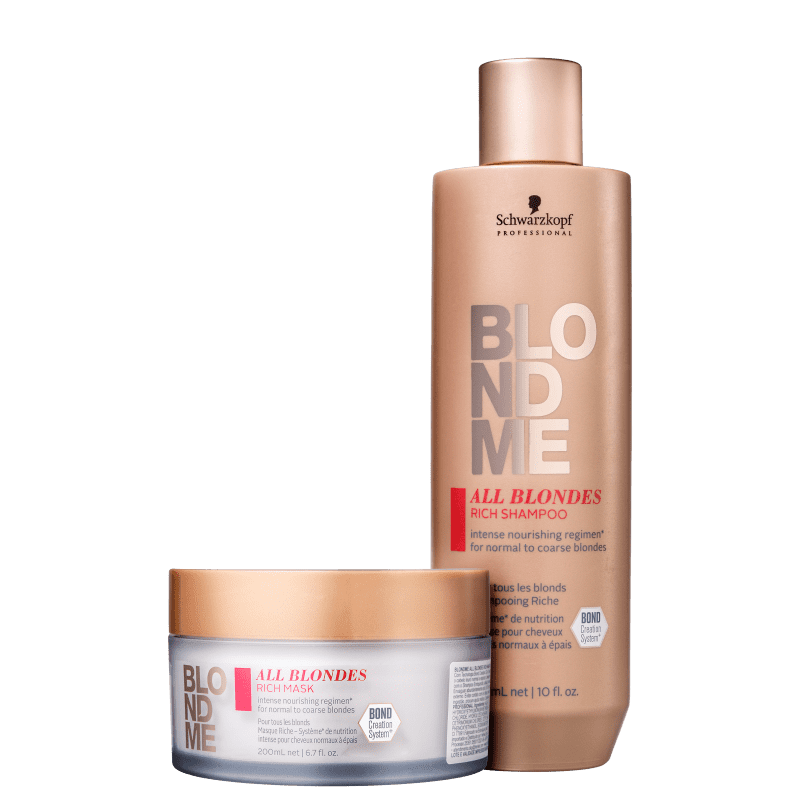 Kit BlondMe Enriquecido para Todos os Loiros Duo (2 Produtos)