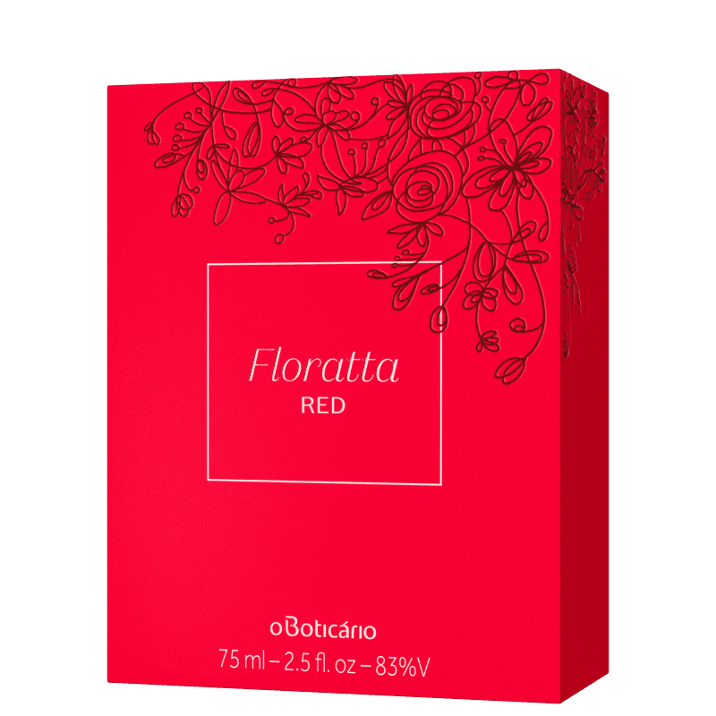 Floratta Red o Boticário - Desodorante Colônia Feminino 75ml