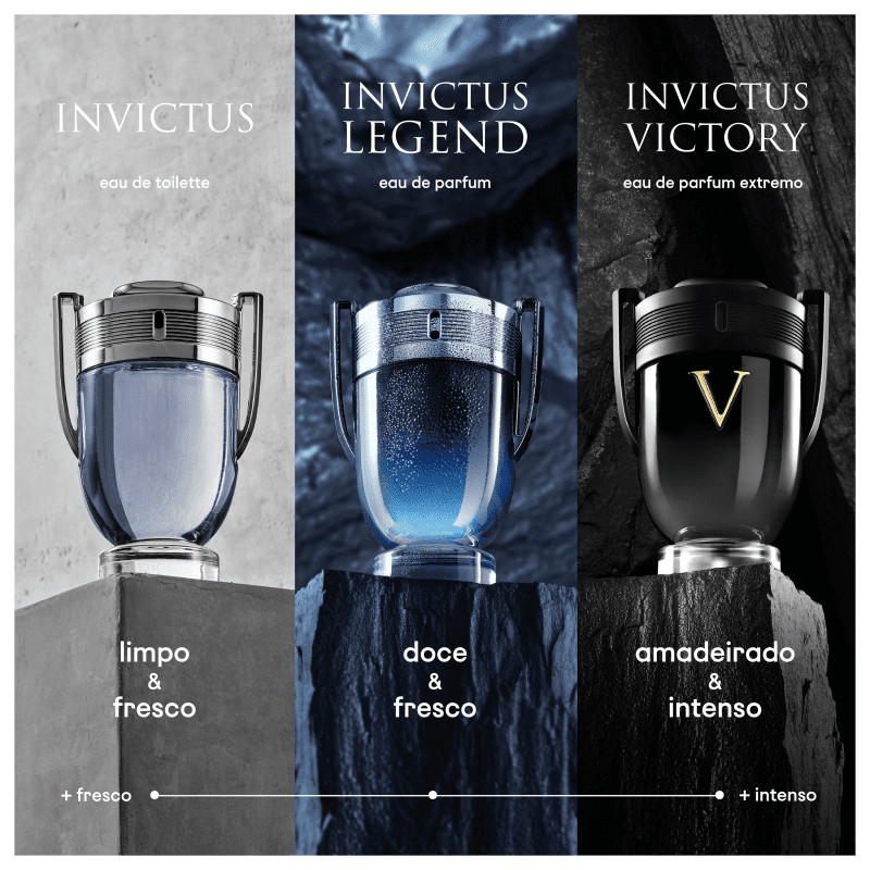 Invictus Paco Rabanne Eau de Toilette - Perfume Masculino 100ml