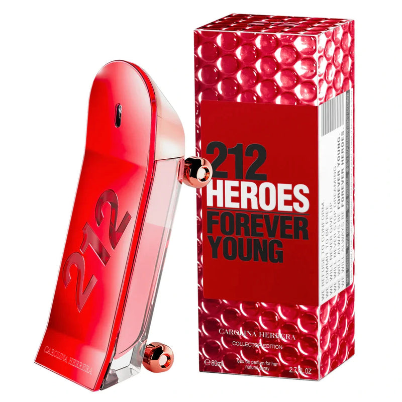 212 Heroes For Her Collector Edition Carolina Herrera Eau de Parfum - Perfume Feminino 80ml