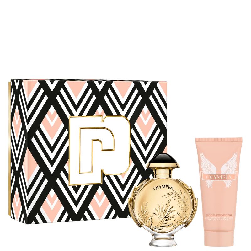 Conjunto Olympéa Solar Paco Rabanne Feminino (Eau de Parfum 80ml + Loção Corporal 100ml)