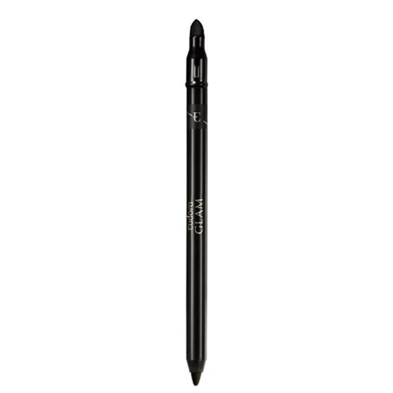 Glam Lápis Kajal com Esfumador Preto Absoluto, 1,1g