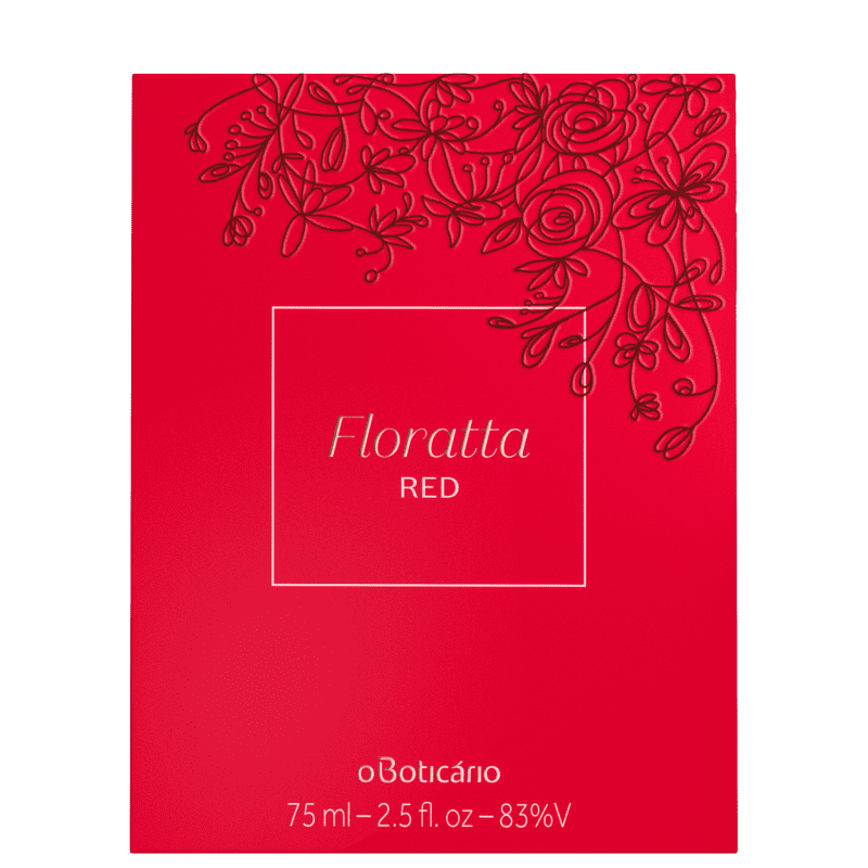 Floratta Red o Boticário - Desodorante Colônia Feminino 75ml