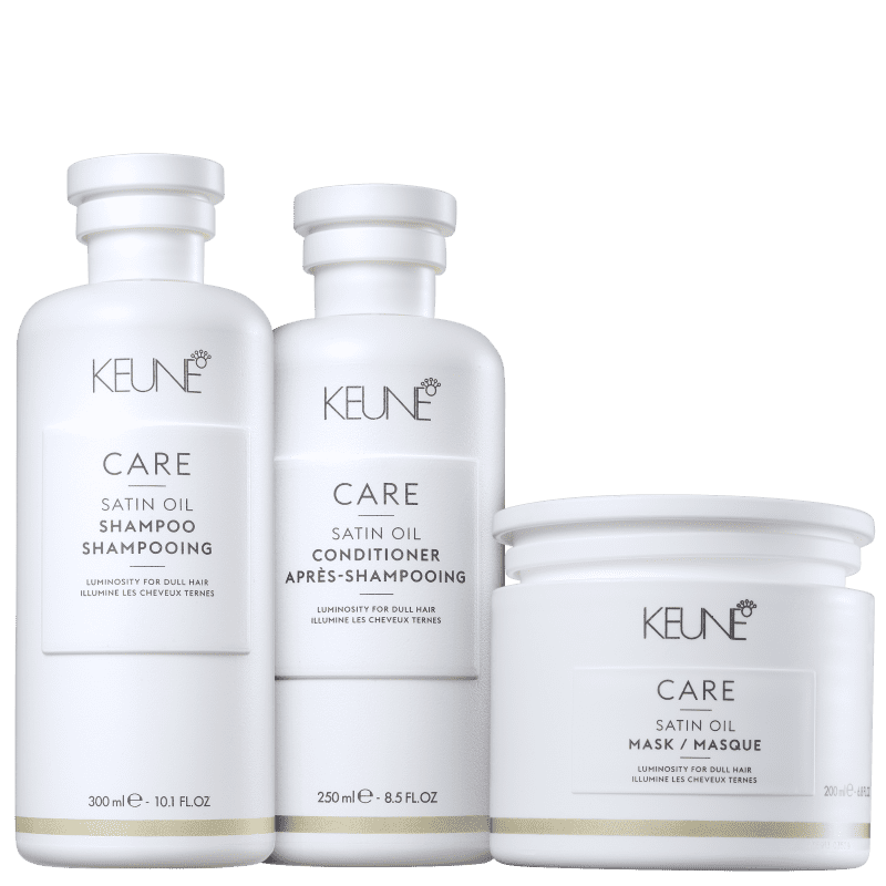 Kit Keune Care Satin Oil Tratamento Profundo (3 Produtos)