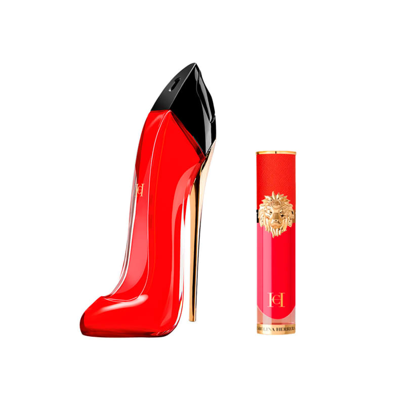 Conjunto Carolina Herrera Very Good Girl 80ml + The Lip Liquid Vinyl 5ml